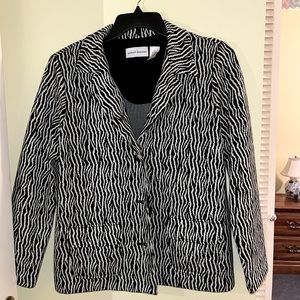 Ladies animal print jacket -  LIKE NEW